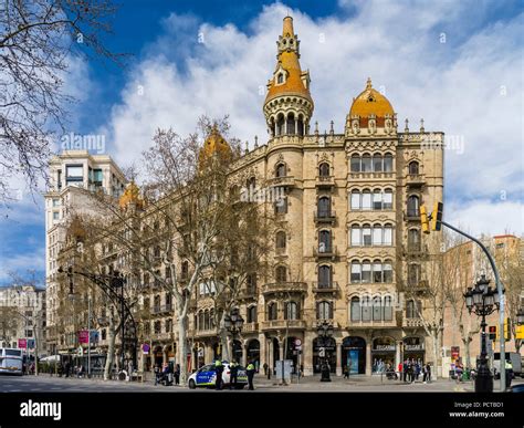 center of barcelona city